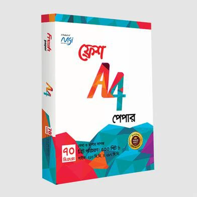 Fresh 70 Gsm A4 Size Paper