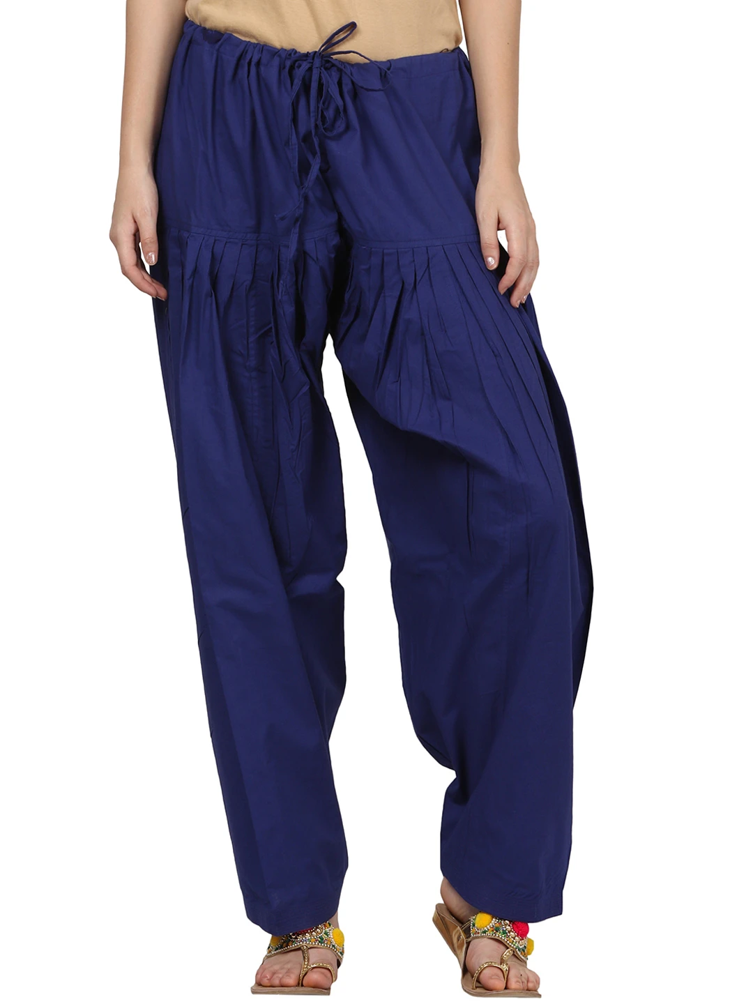 Women Blue Solid Salwar - PRS014