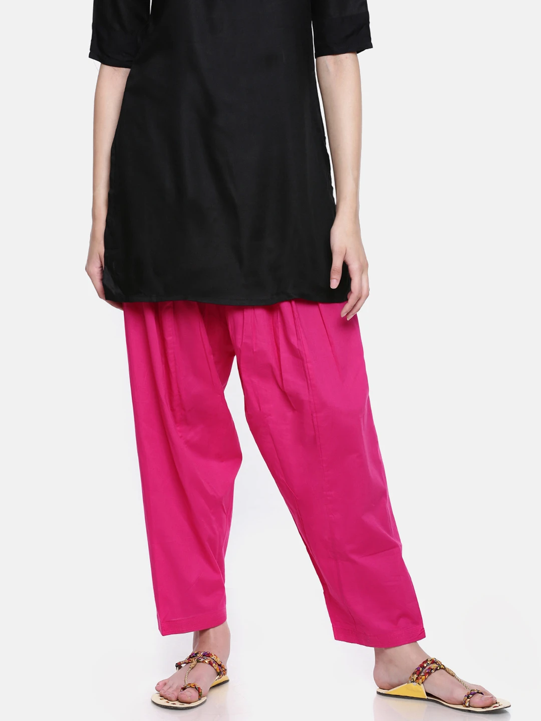 Women Pink Regular Salwar - PRS006