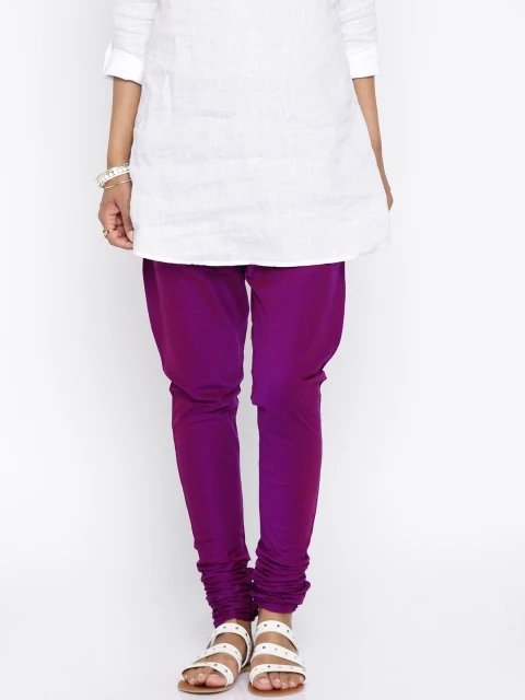 Purple Coloured Churidar - CD0006