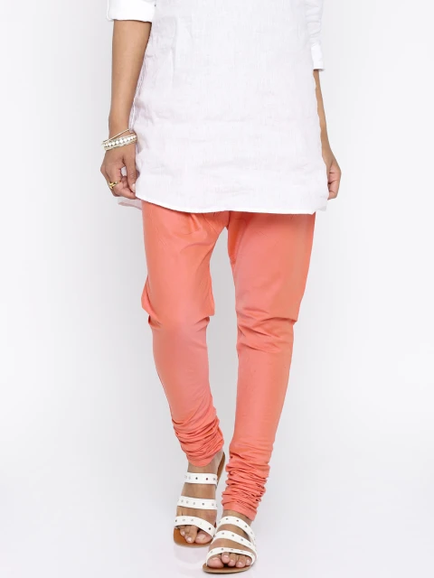 Peach Coloured Churidar - CD0001
