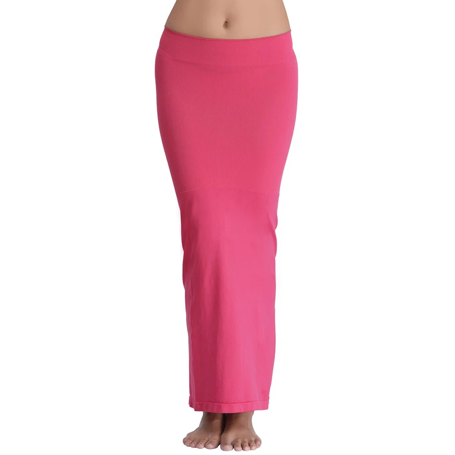 Clovia Knitted Saree Shapewear in Pink