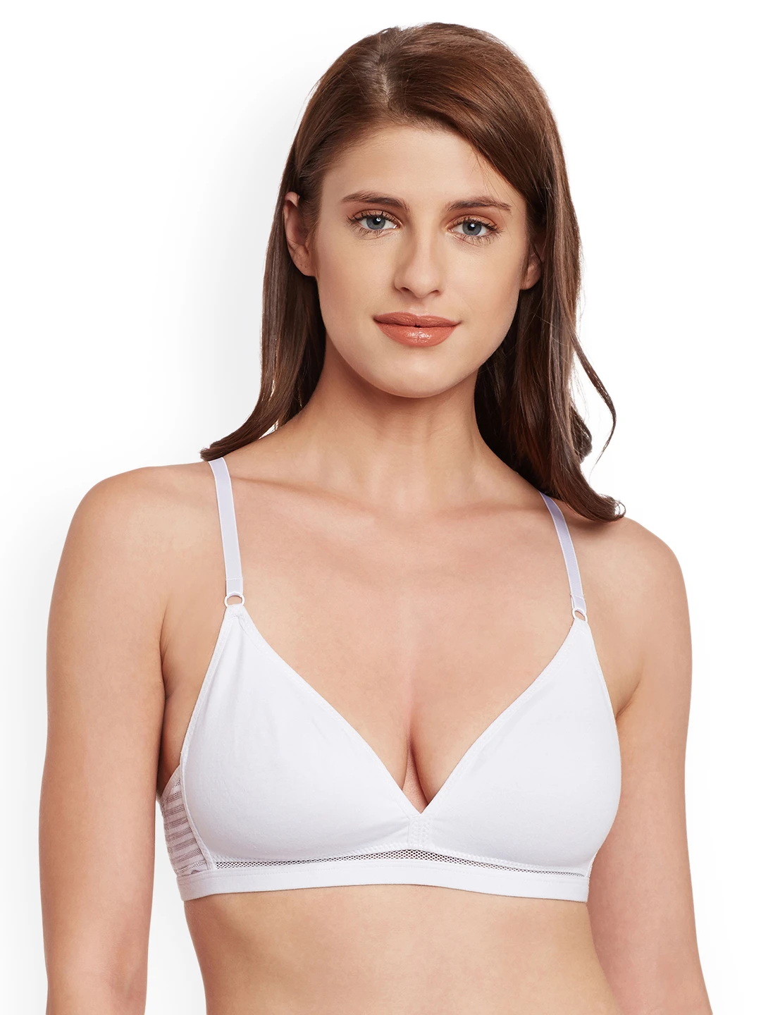 White Solid Non-Wired Non Padded Everyday Bra
