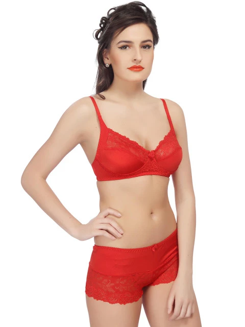 Red Lingerie Set LLS-4073