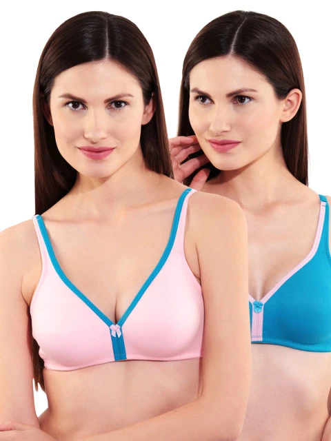 Pack of 2 Full-Coverage T-shirt Bras T-3011 BP