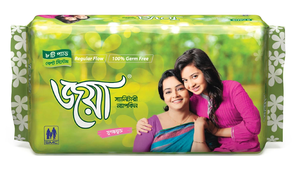 Joya Sanitary Napkin Regular Flow 5 Pads - Belt System