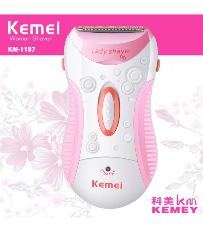 KEMEI Lady Shaver Rechargeable
