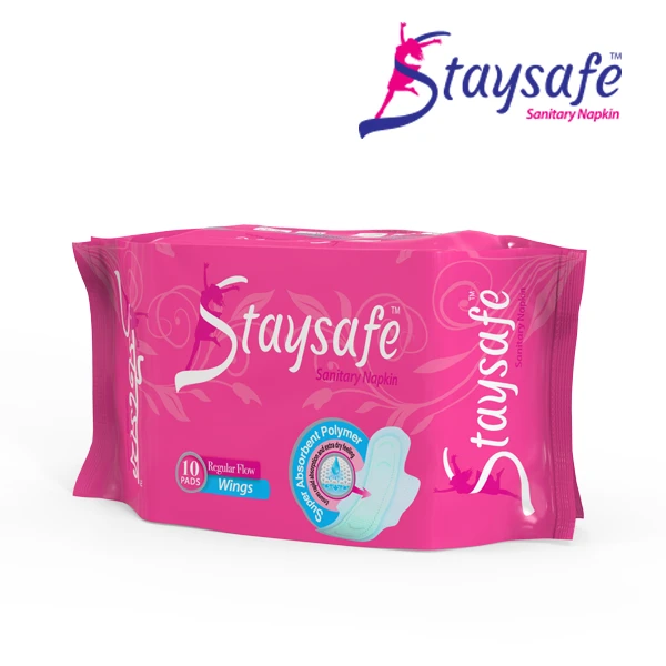 Staysafe Regular Flow Wings 10 Pads