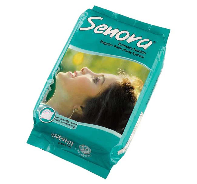 Senora Sanitary Napkin Regular Flow 10 Pads - Panty System