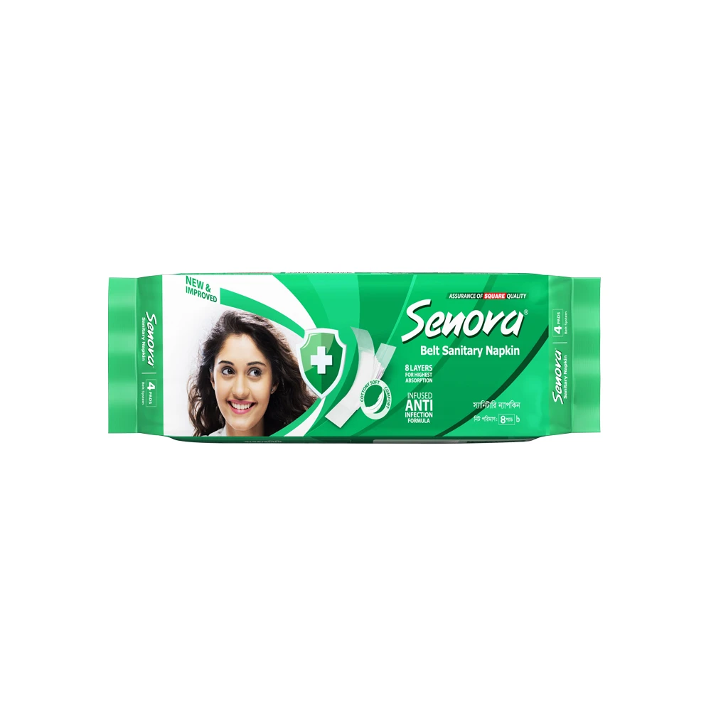 Senora Belt Sanitary Napkin 4 Pads