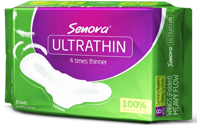 Senora Ultra Thin Sanitary Napkin 8 pads