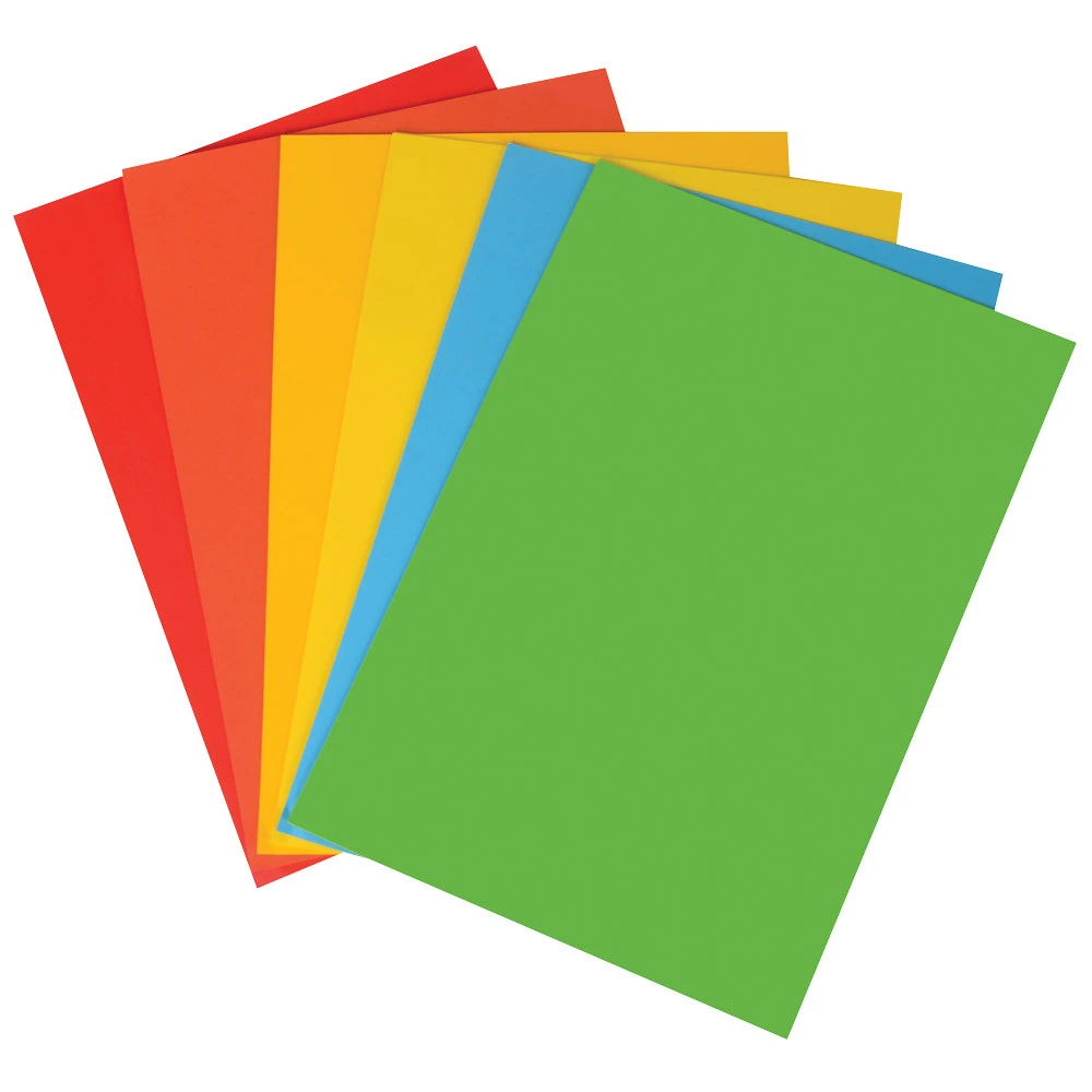 A4 Coloured Copier Paper Blue, Green, Yellow, Deep Pink