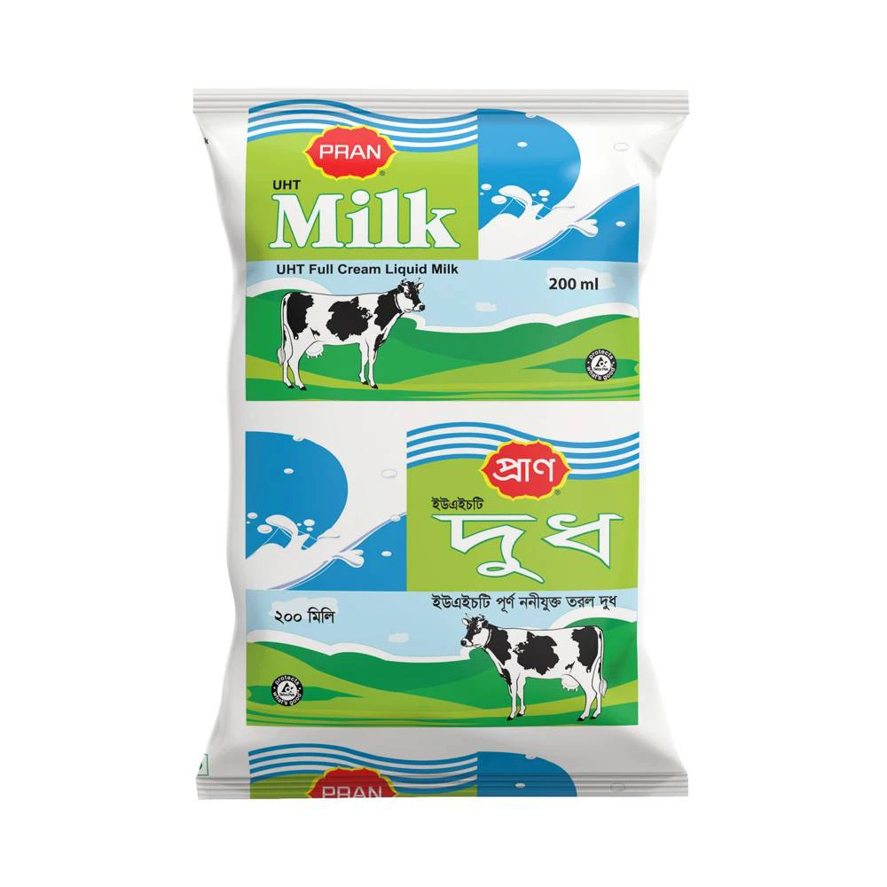 Pran UHT Milk 200 ml