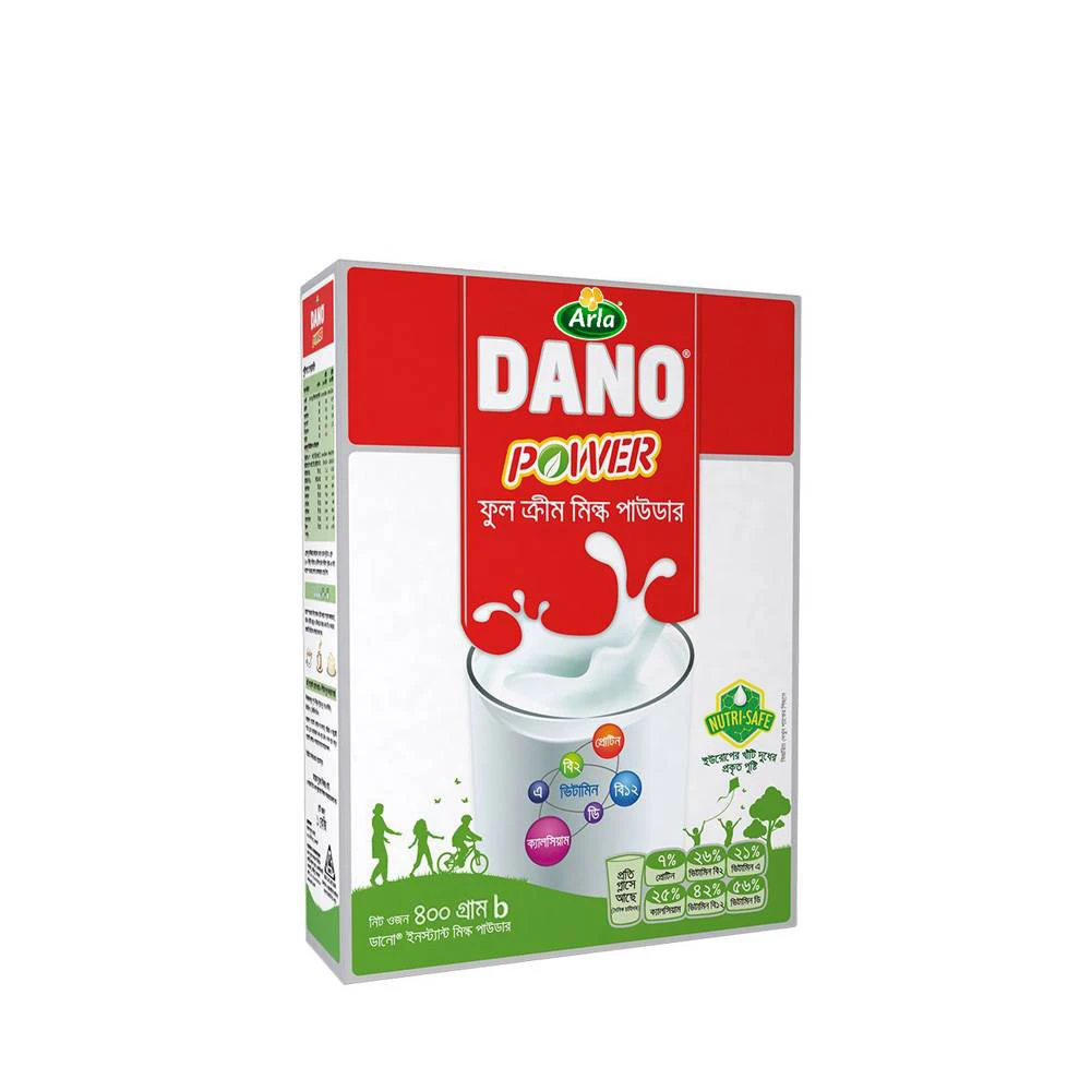 Dano Power Full Cream Milk Powder 400 gm