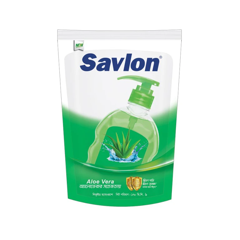 Savlon Handwash Aloe Vera 170ml Pouch