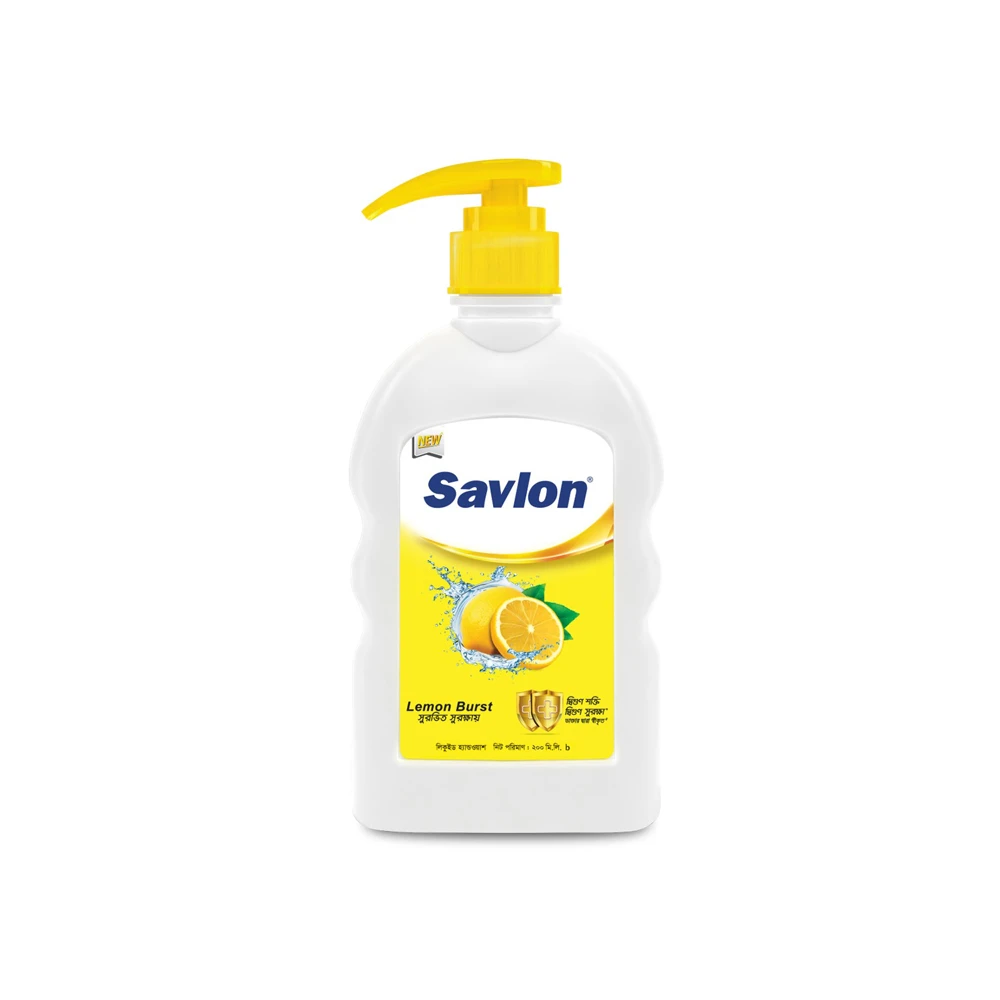 Savlon Handwash Lemon Burst  200ml Pump
