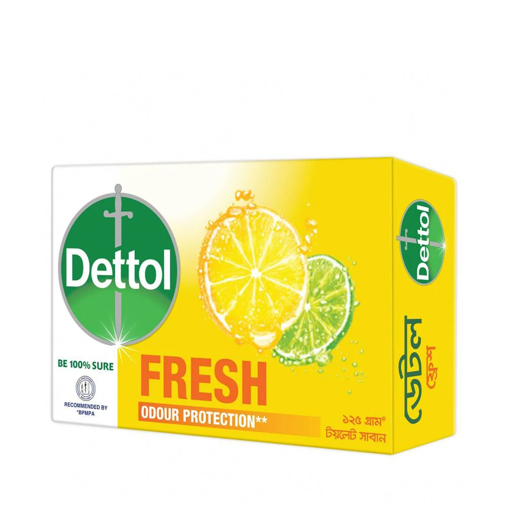 Dettol Soap Citrus Fresh 125gm
