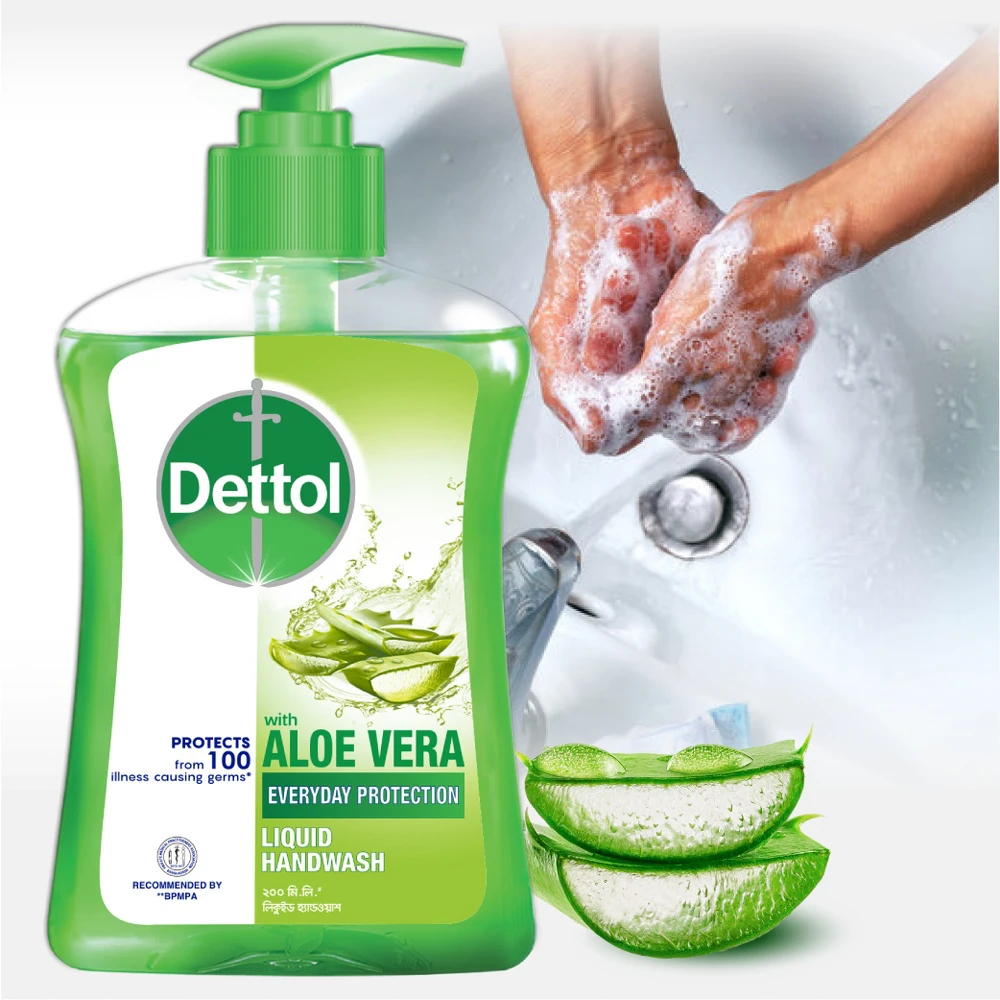 Dettol Handwash Aloe Vera Pump 200ml